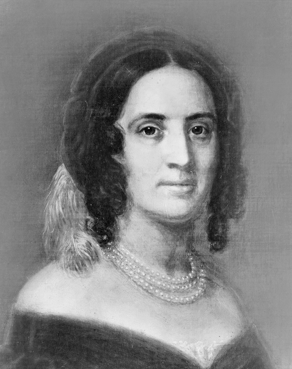Sara Polk, ca. 1846 af American School