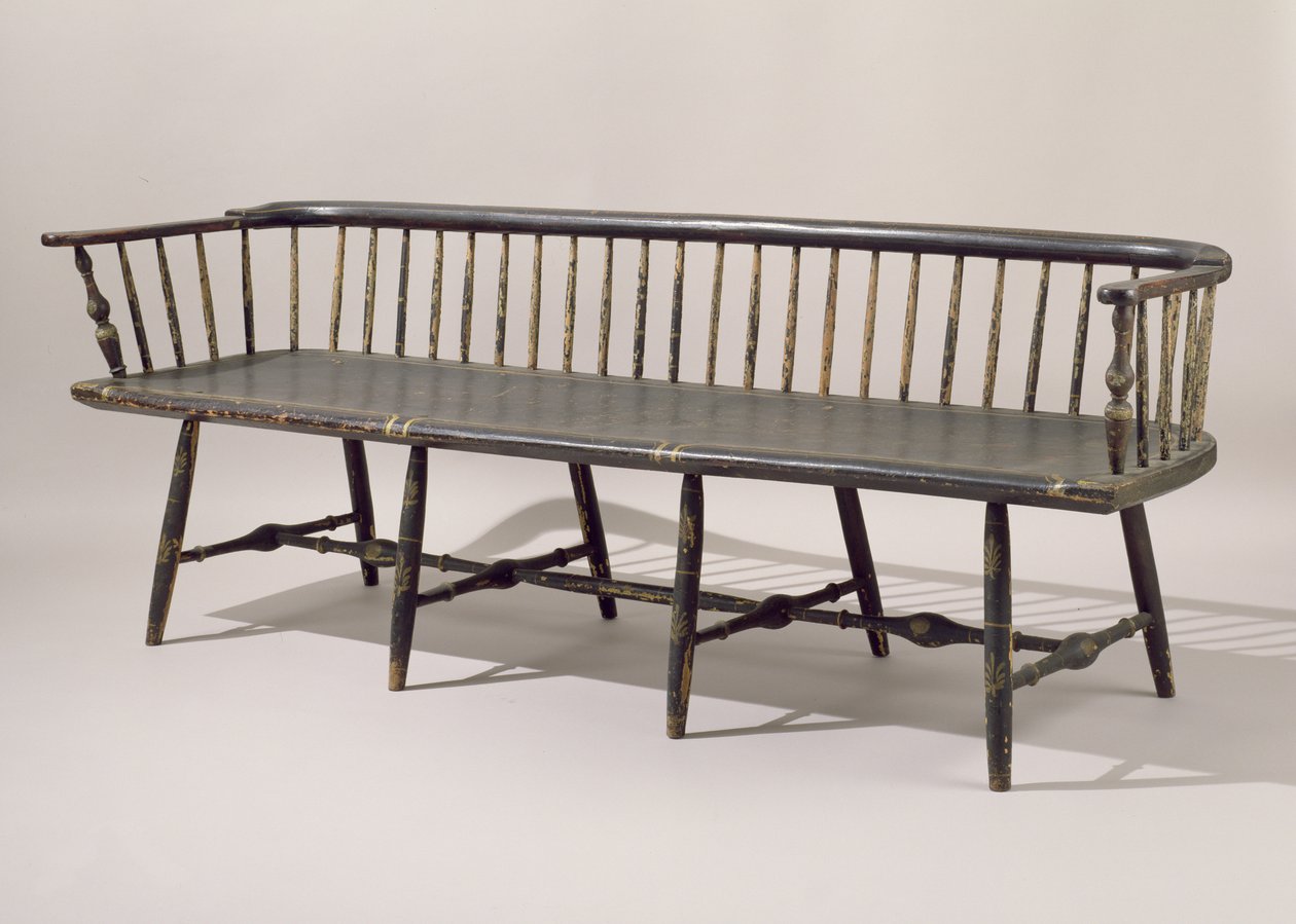 Sofa, 1807-14 (malet ahorn) af American School