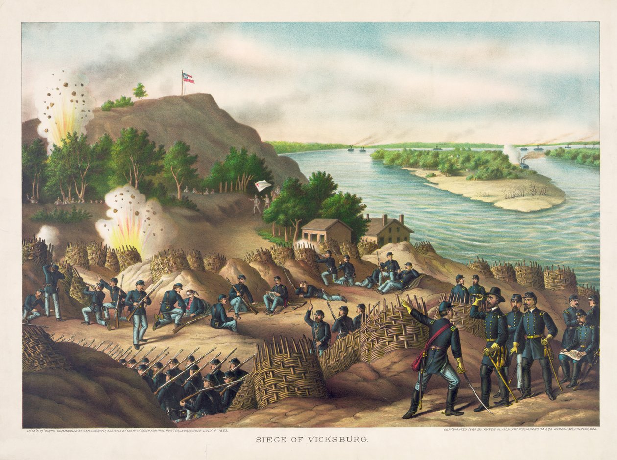 Belejringen af Vicksburg - Overgivelse, 4. juli af American School