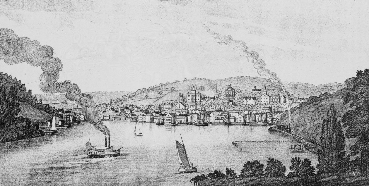 South View of Norwich City, fra 