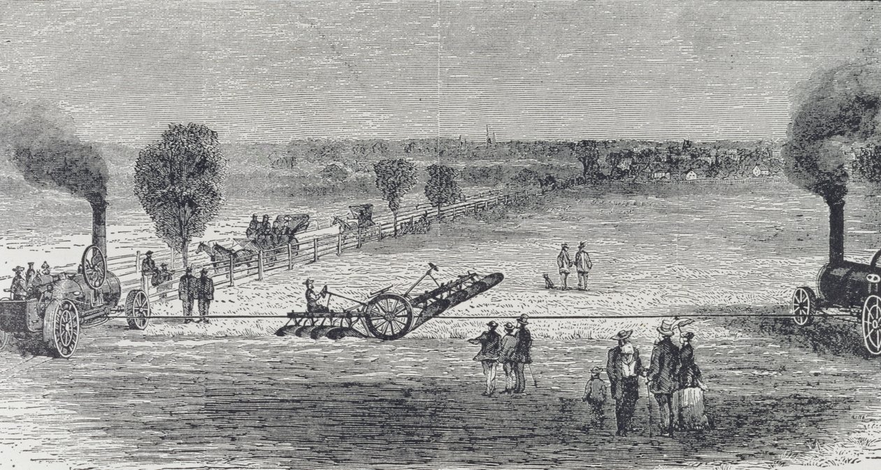 Dampplov på Pattersons gård, illustration fra 