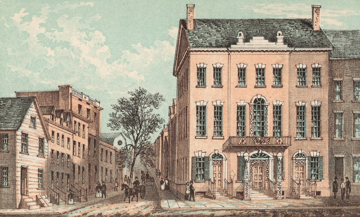 Tammany Hall, 1830 af American School