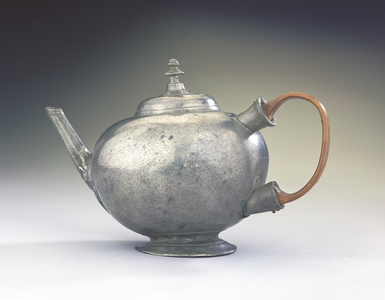 Tekande, fra Boston, Massachusetts, 1740-60 (tin og træ) af American School
