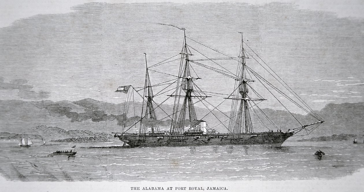 Alabama ved Port Royal, Jamaica af American School