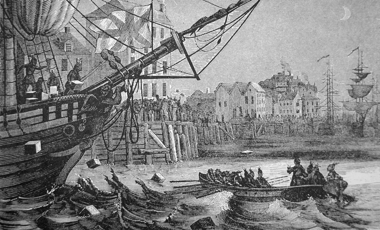 The Boston Tea Party af American School