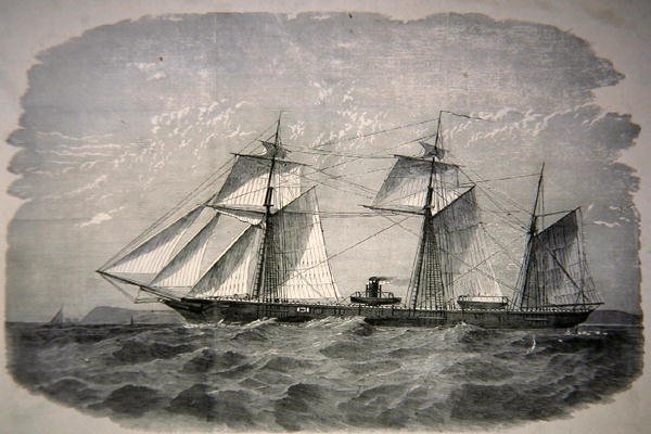 Den konfødererede private raider `Alabama