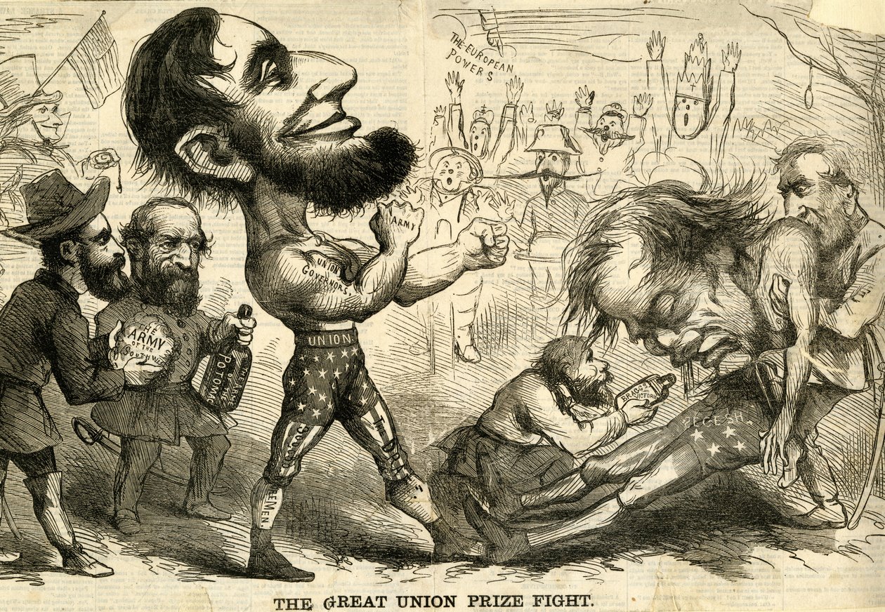 Den store unionspriskamp, 1861 af American School