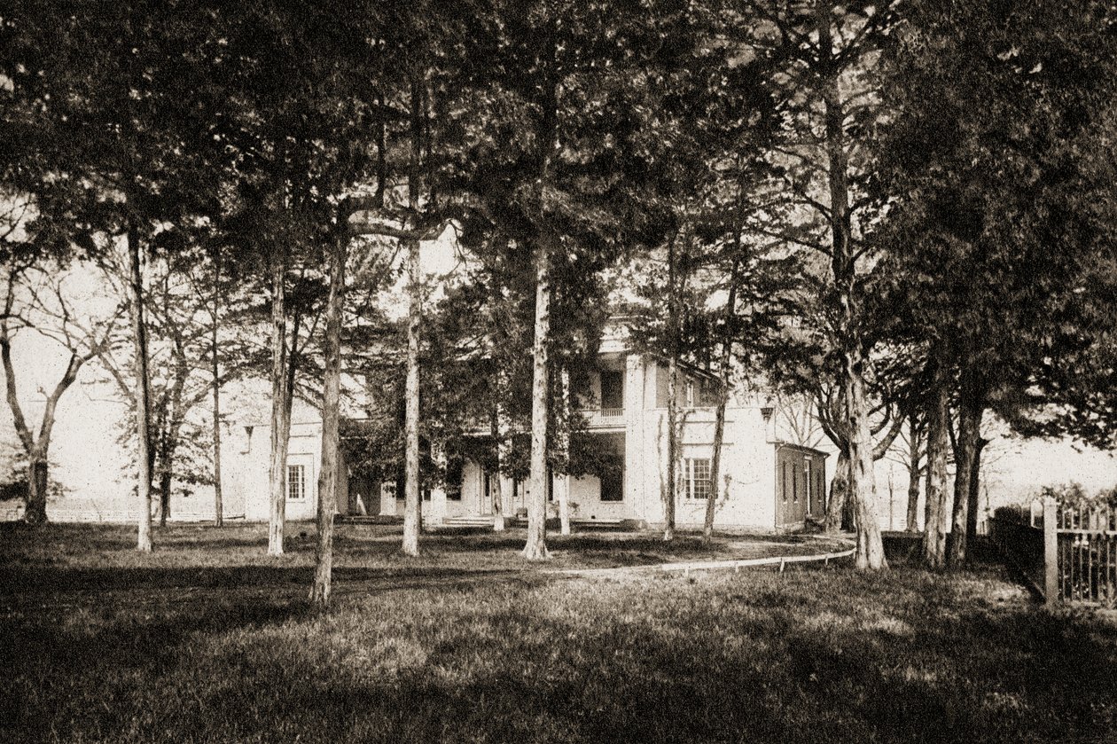 The Hermitage, Nashville, Tennessee, 1915 (sepia tone dybtryk) af American School