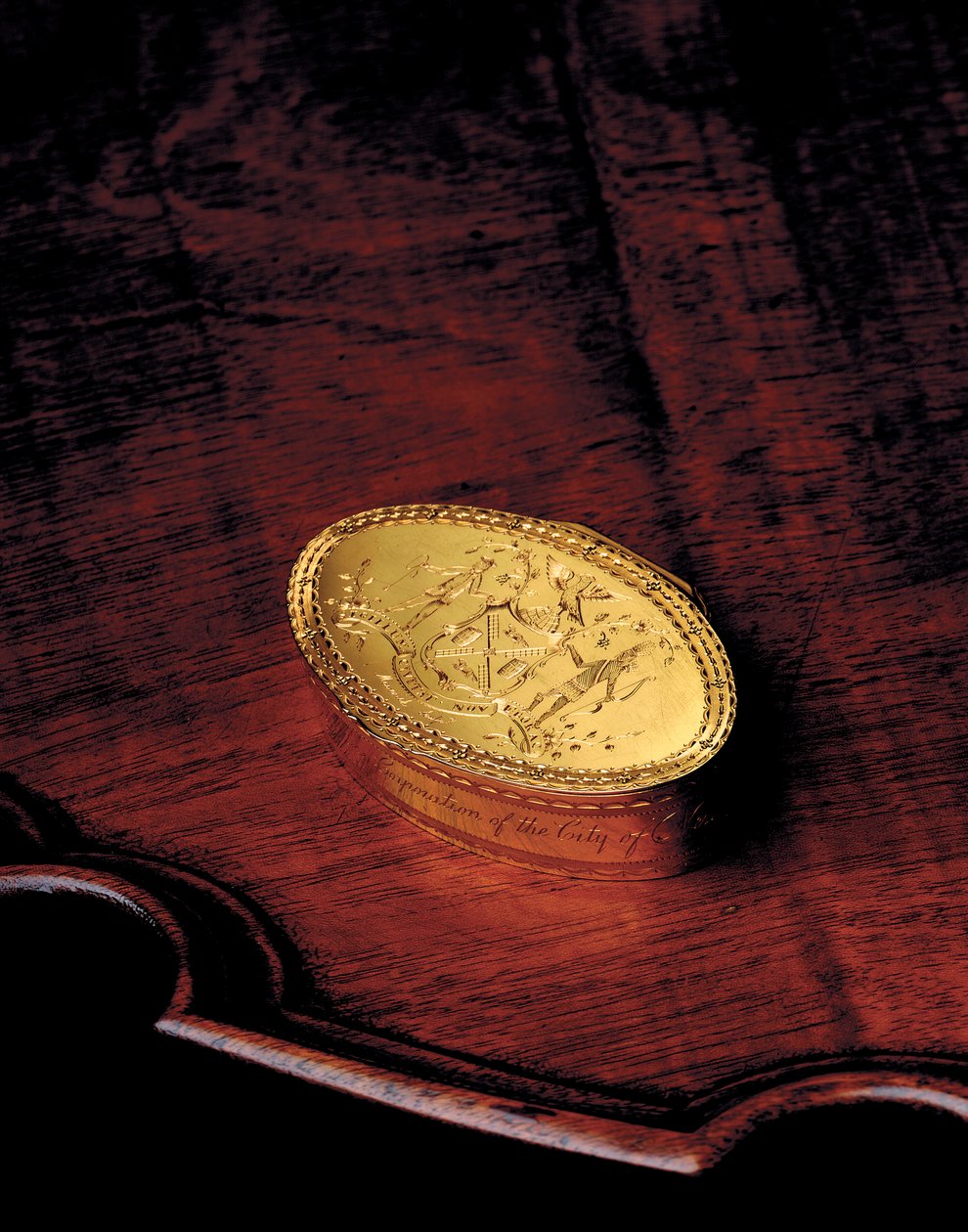 John Jay Freedom Box, 1784 af American School