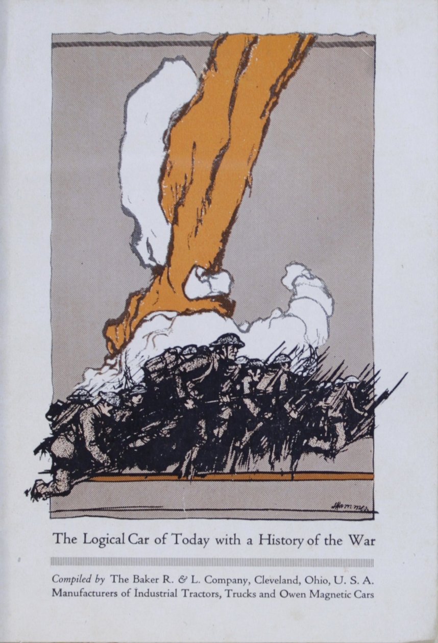 Den logiske bil i dag med en historie om krigen, 1919 af American School