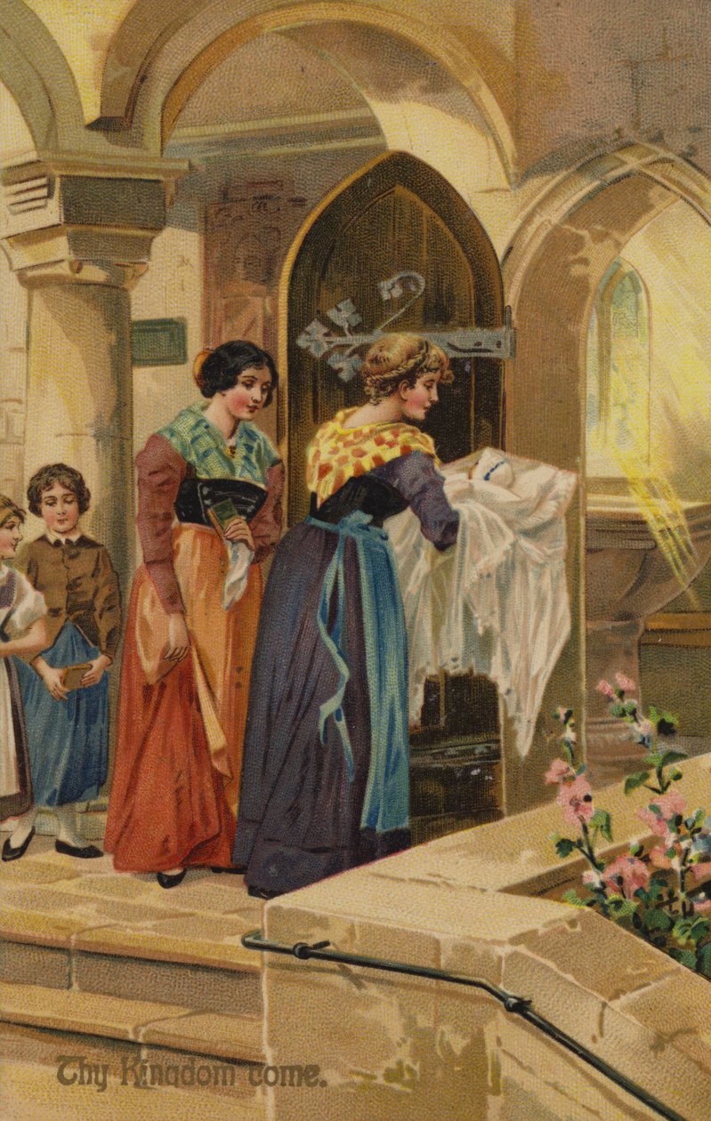 Fadervor, komme dit rige (chromolitho) af American School