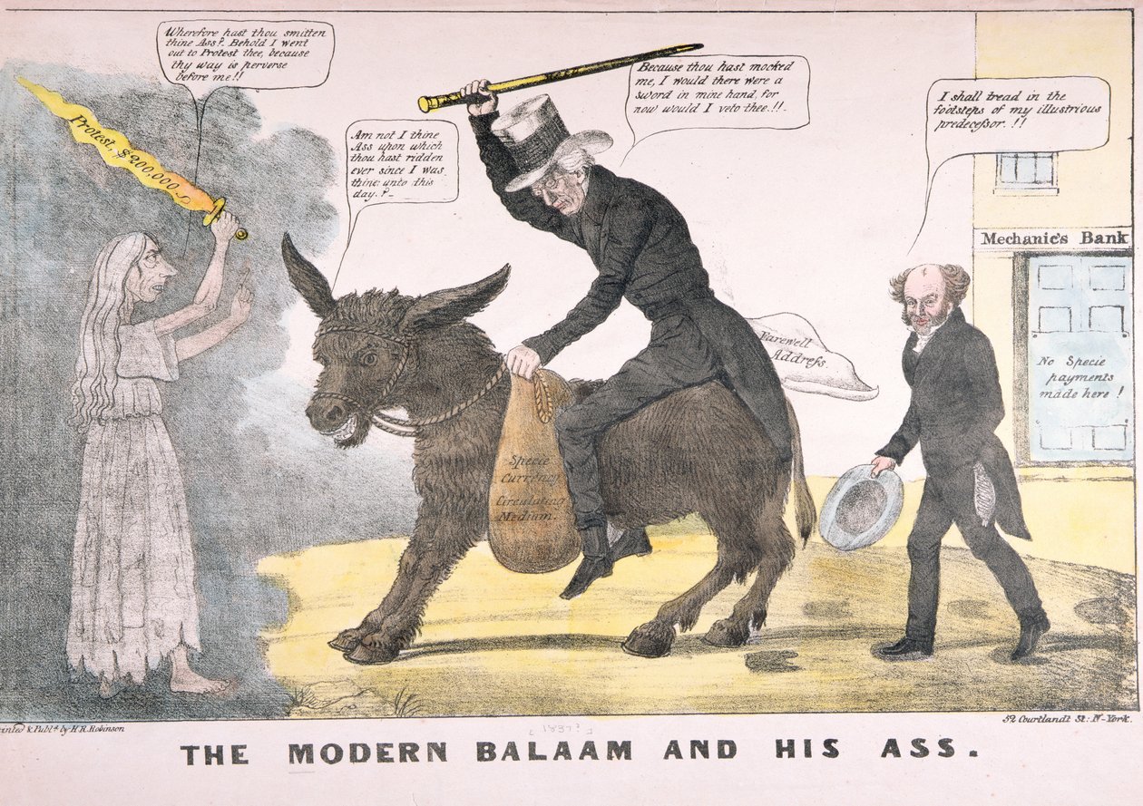 Den moderne Bileam og hans æsel af American School