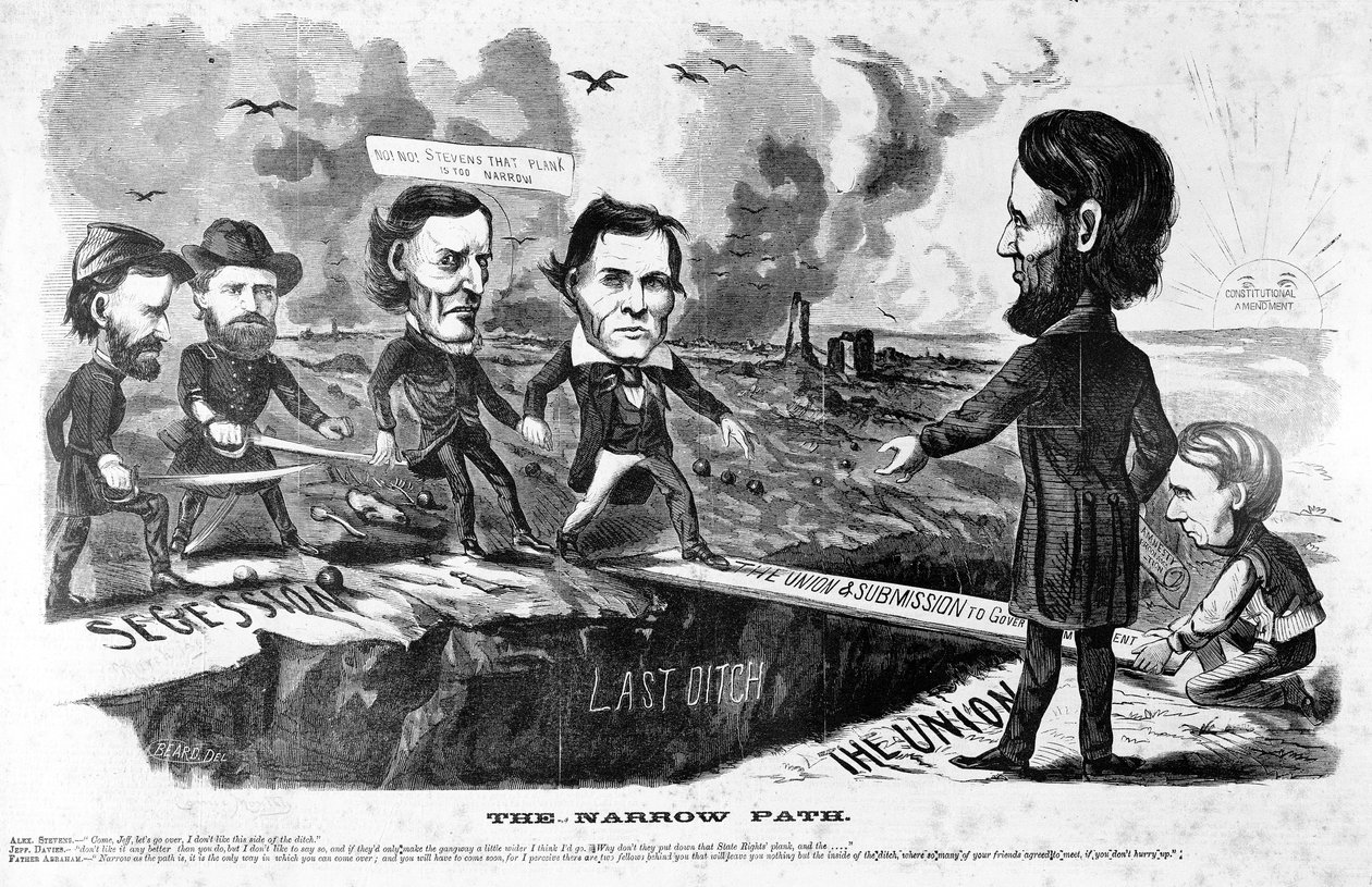 Den smalle sti, c.1863 af American School