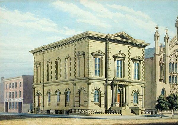New York Historical Society New York City, af Meltam og Burke Architects af American School