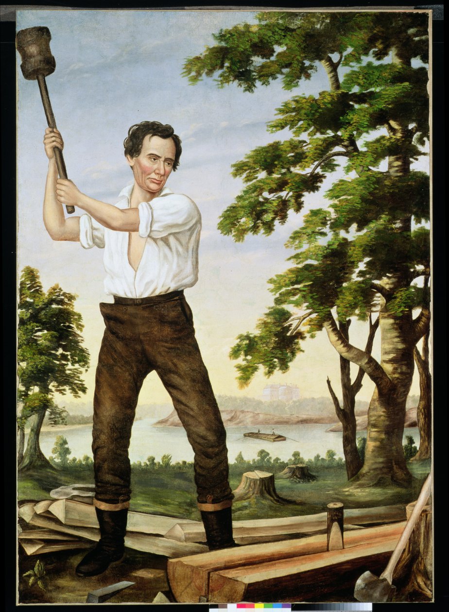 Skinnesplitteren, ca. 1860 af American School
