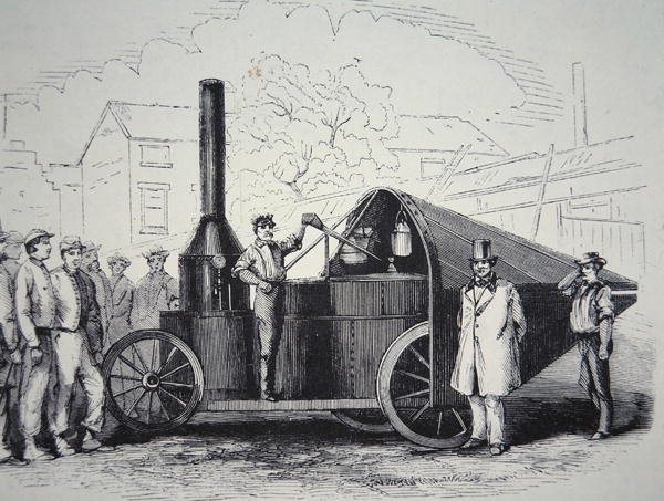 Winans Steam Gun, fanget fra de konfødererede under den amerikanske borgerkrig, maj 1861 (litho) af American School
