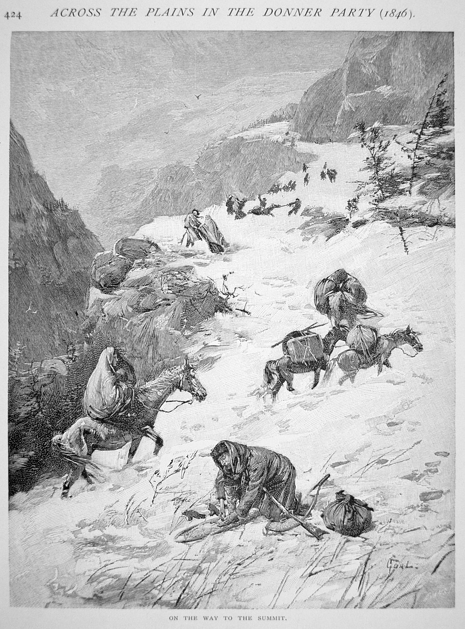 Den skæbnesvangre Donner Party af American School