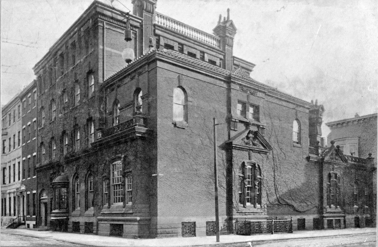 Thomas Alexander Scott Residence, S. Rittenhouse Square, hjørne af 18th St. af American School