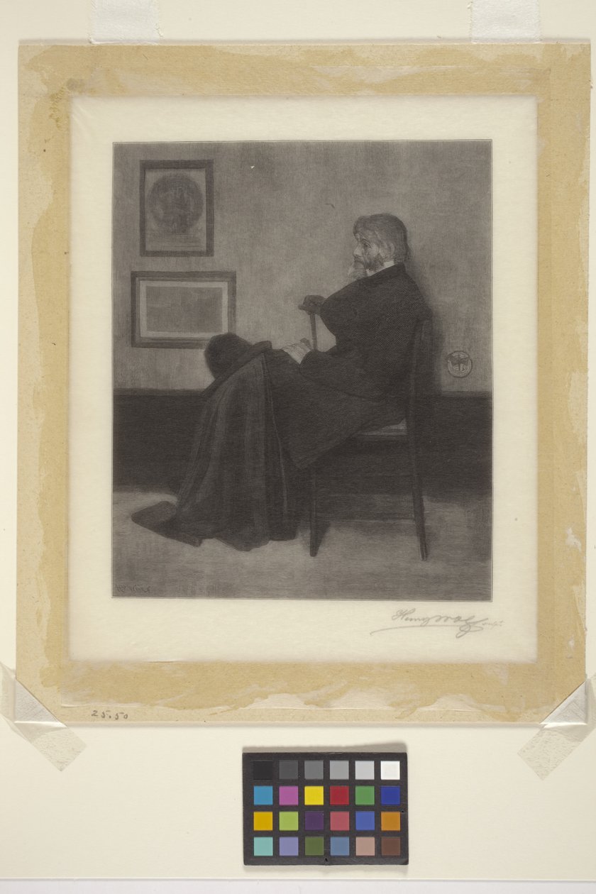 Thomas Carlyle (trægravering) af American School
