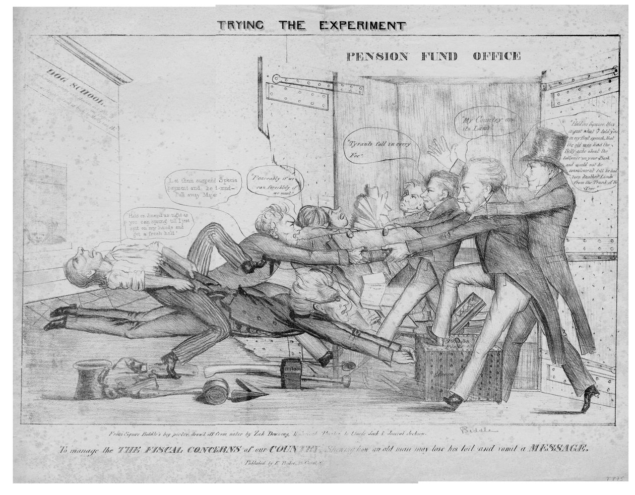 Prøver eksperimentet, 1833 af American School