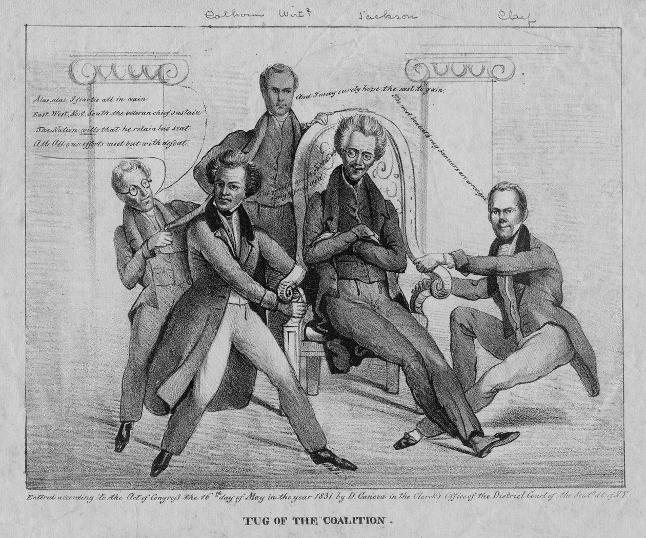Slæbebåd af koalitionen, 1831 af American School