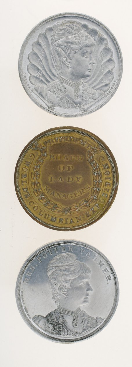 Verdens Columbian Exposition souvenirmedaljer af American School