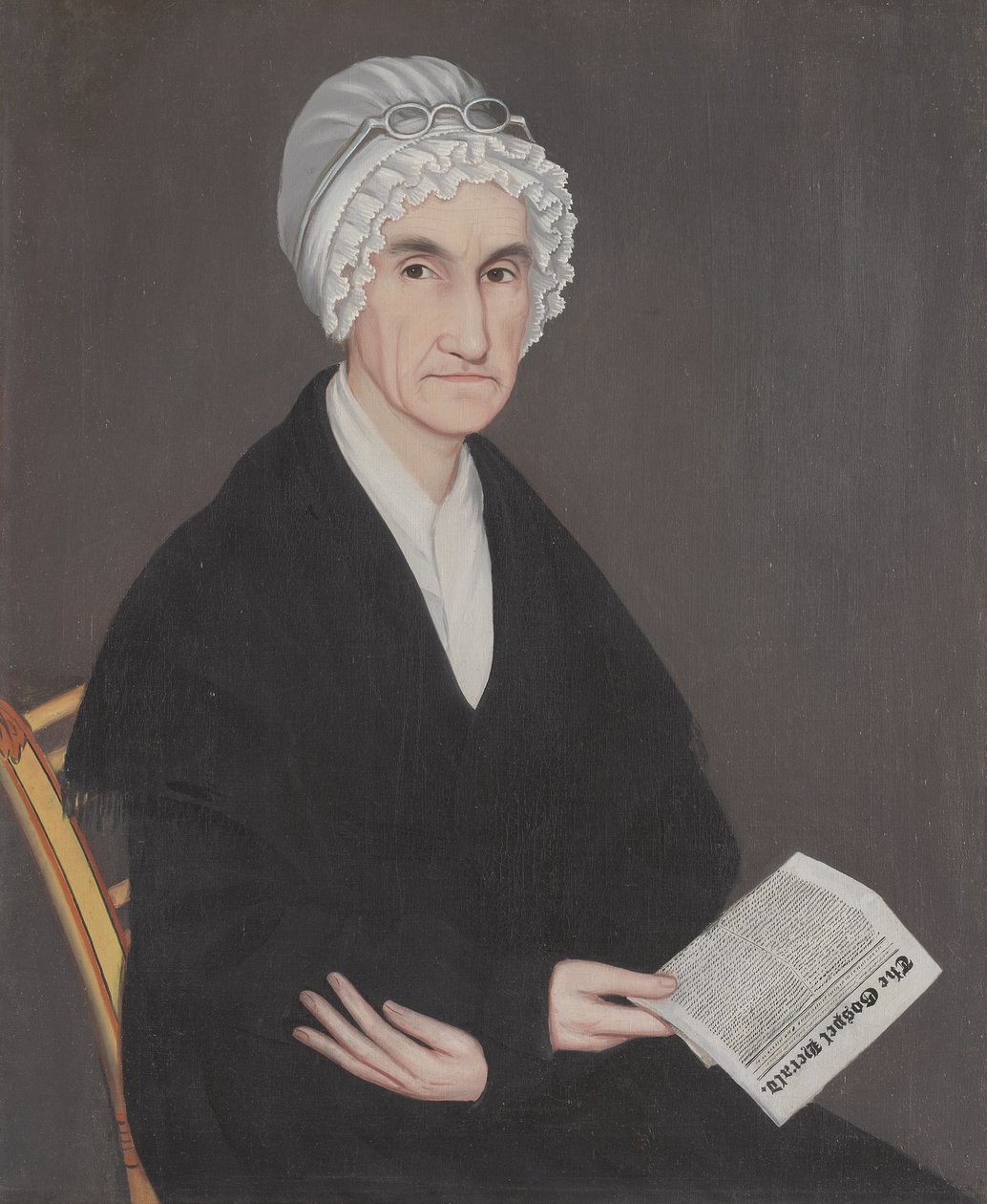 Mrs. Reuben Allerton (Lois Atherton) af Ammi Phillips