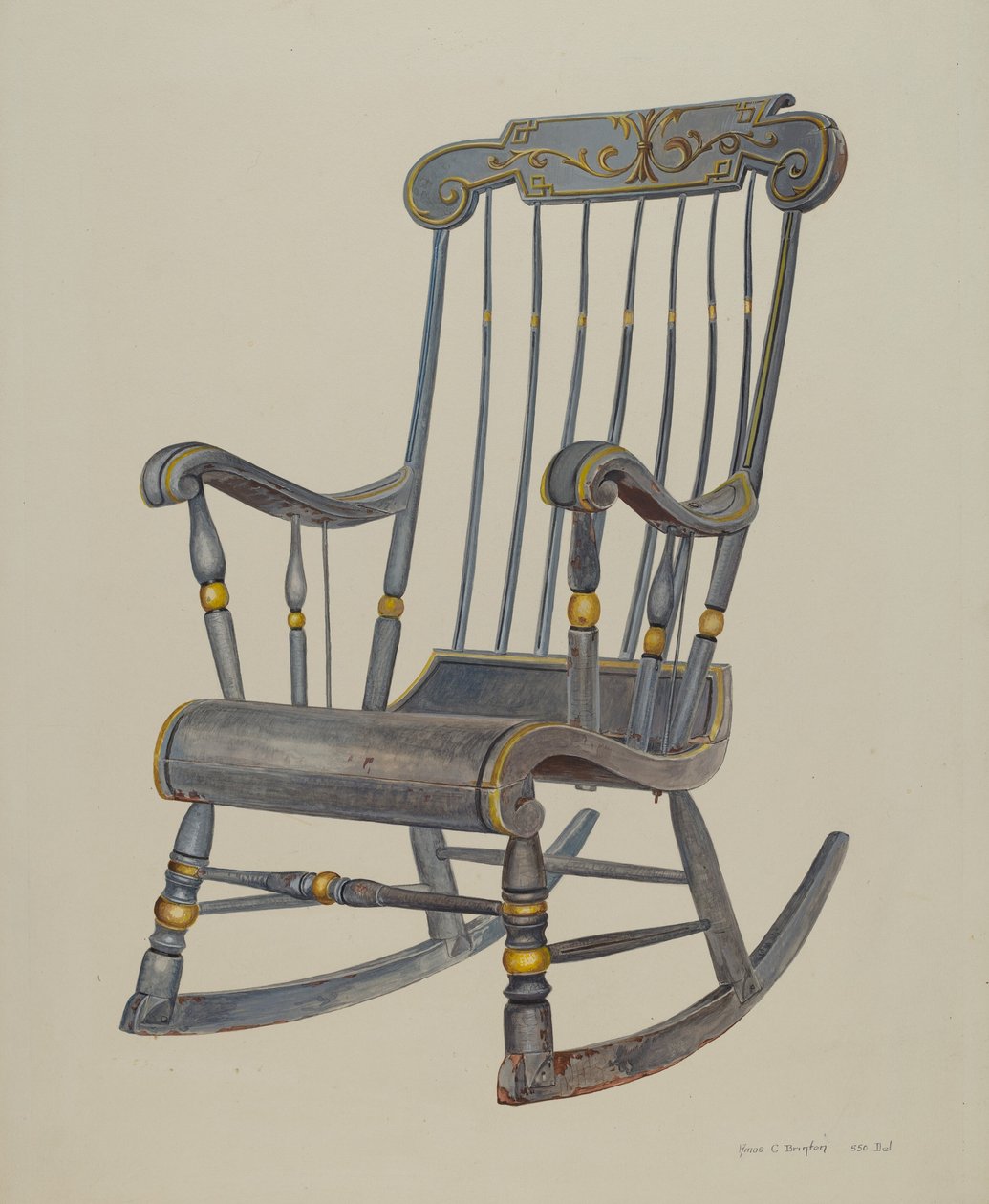 Gyngestol af Amos C. Brinton