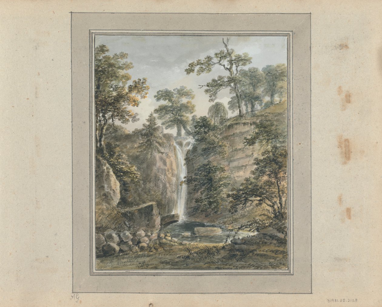 Udsigt i England, Skotland og Wales: Park Cascade af Amos Green