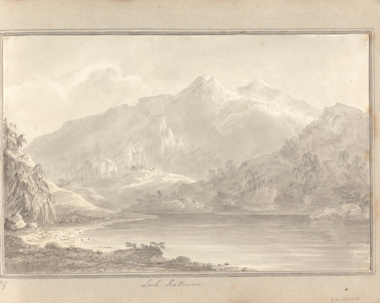 Udsigter i England, Skotland og Wales: Tur i Skotland; Loch Katterine af Amos Green