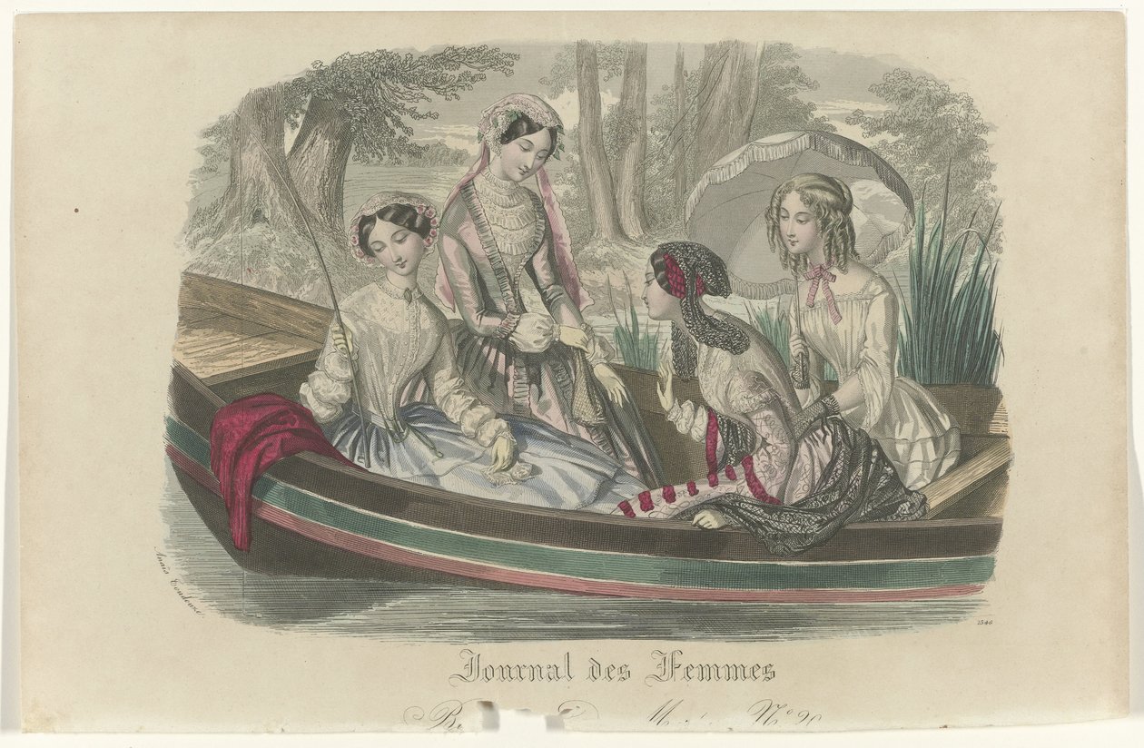 Kvinders Journal, ca. 1850, nr. 1546 af Anaïs Colin Toudouze