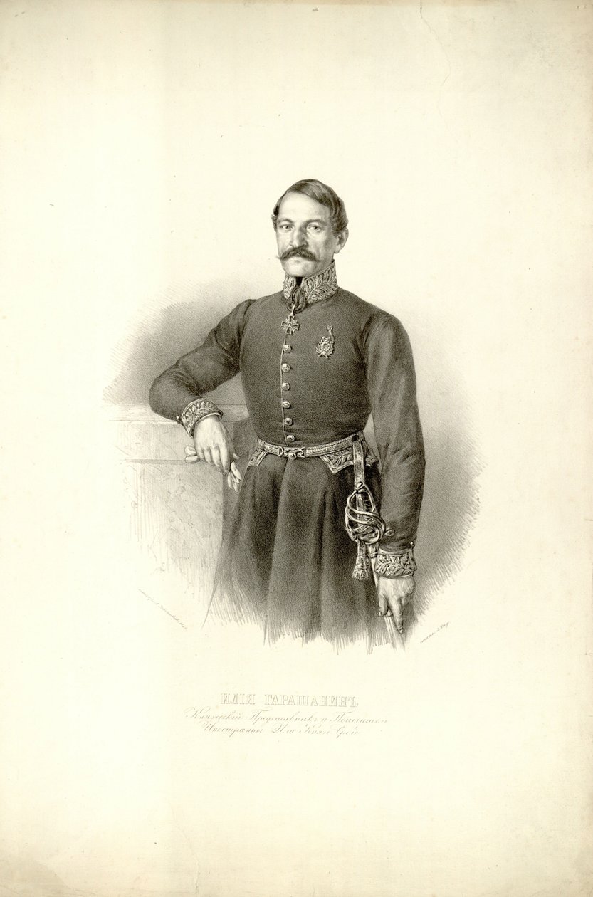 Ilija Garasanin af Anastas Jovanović