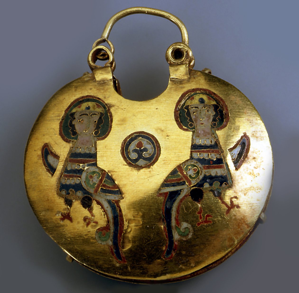 Guldvedhæng Kolt med Sirin-fuglene, 11.-12. århundrede af Ancient Russian Art