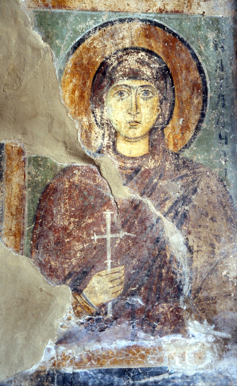 Sankt Natalia af Ancient Russian frescos