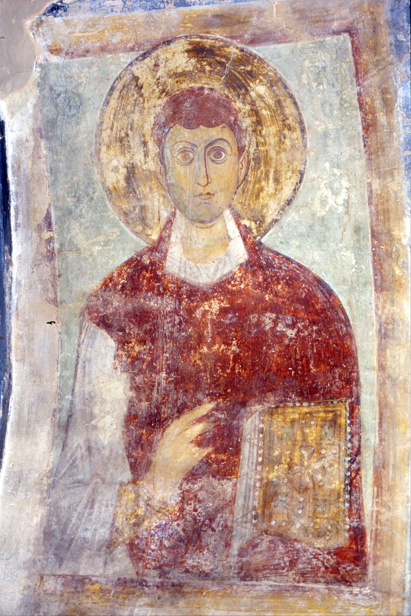 Sankt Pantaleon Panteleimon af Ancient Russian frescos