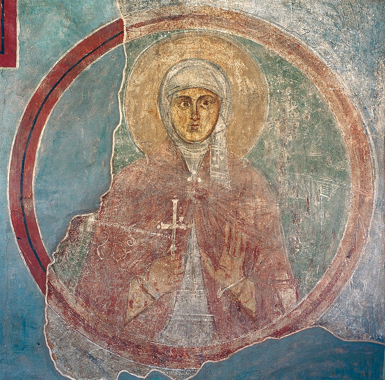 Sankt Sophia af Ancient Russian frescos