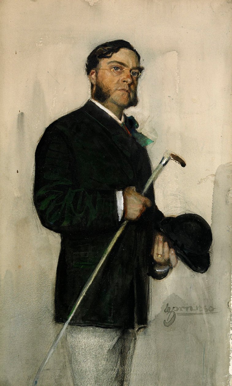 Banker Ludvig Arosenius af Anders Leonard Zorn
