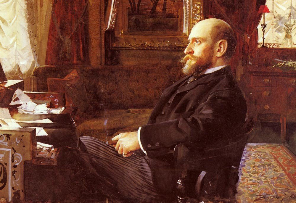 Ernest Cassel af Anders Leonard Zorn