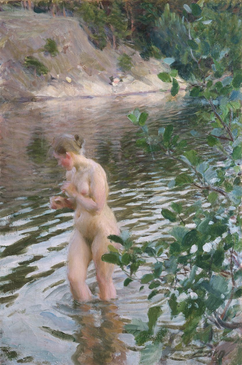 Koldt af Anders Leonard Zorn