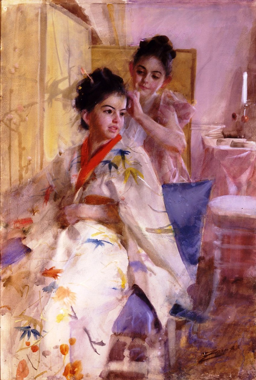 Frøken Salomon af Anders Leonard Zorn