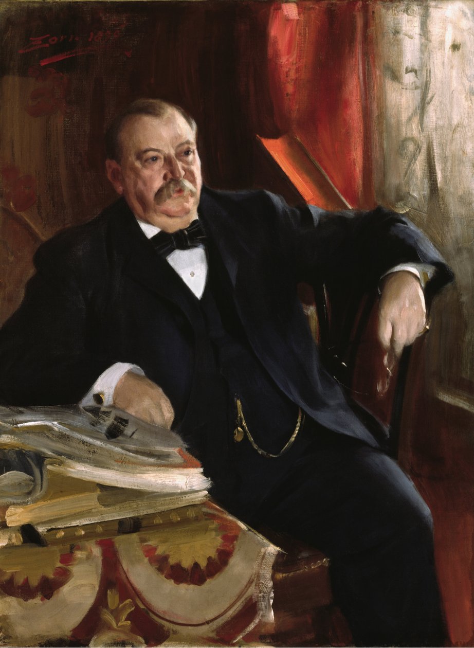 Grover Cleveland af Anders Leonard Zorn