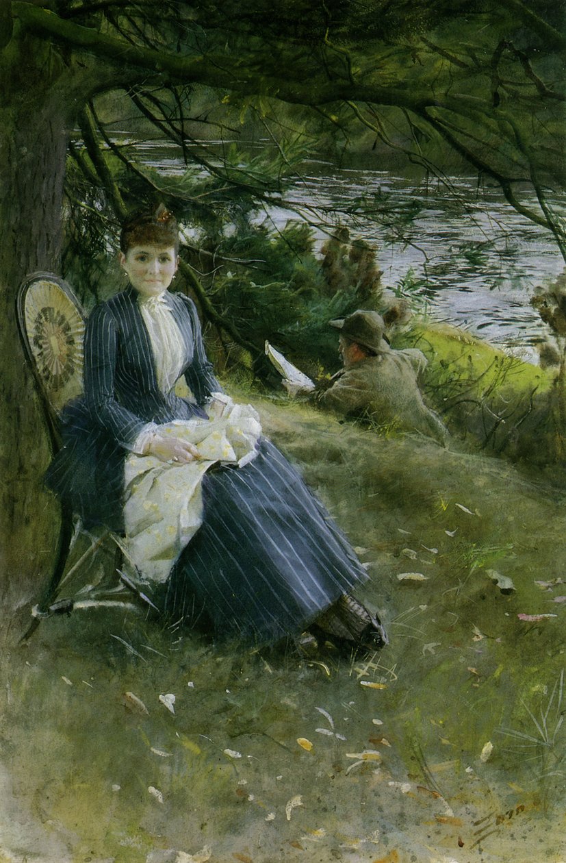 I Skotland af Anders Leonard Zorn
