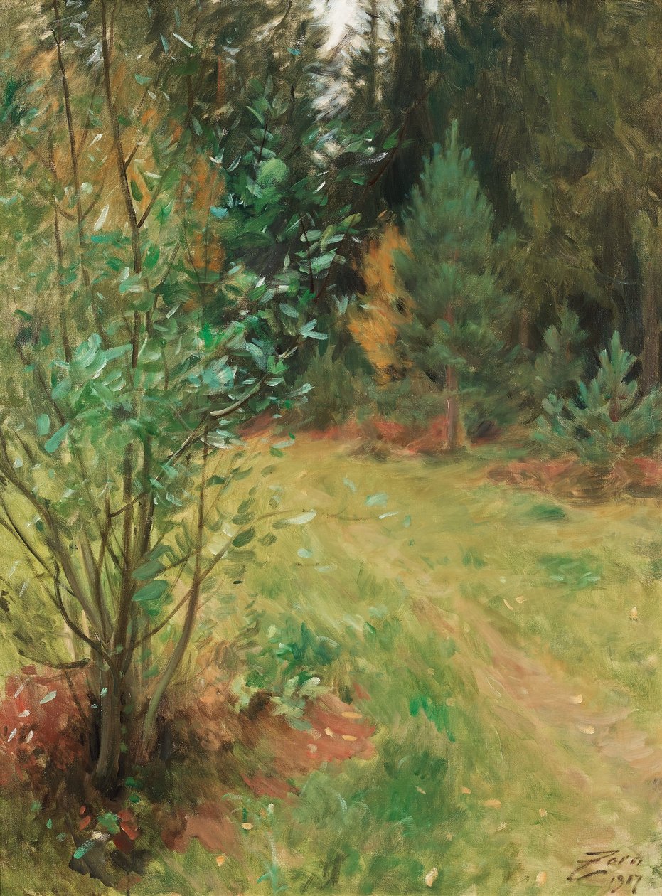 Landskab fra Gopsmor af Anders Leonard Zorn