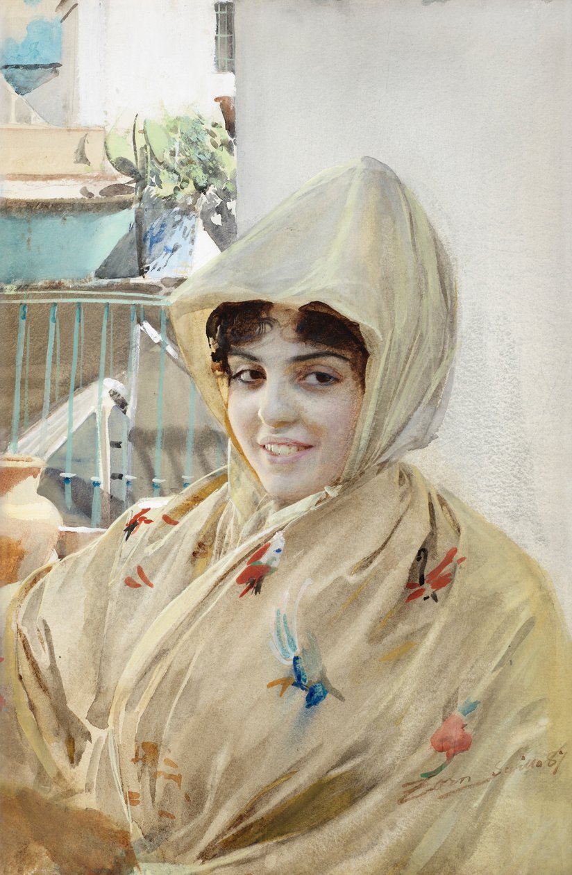 Mathilde af Anders Leonard Zorn