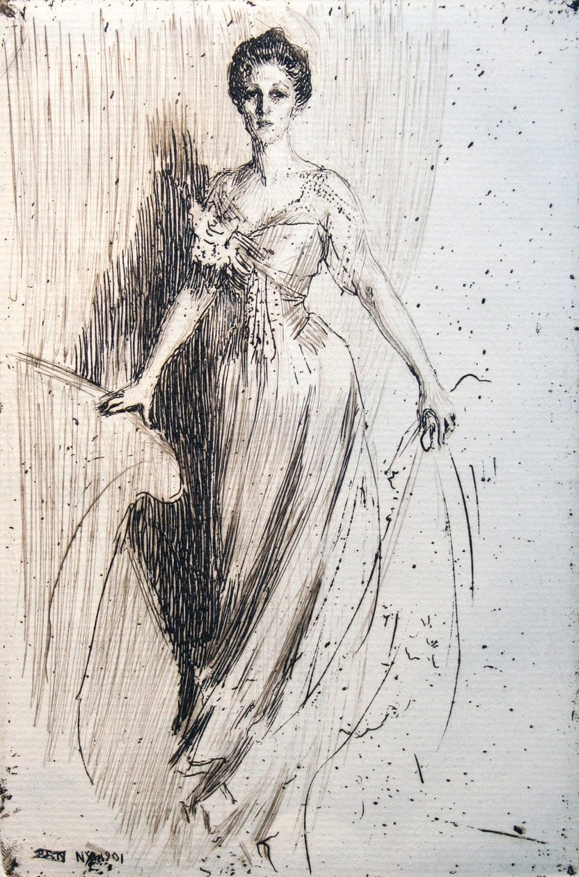 Frøken Lurman af Anders Leonard Zorn