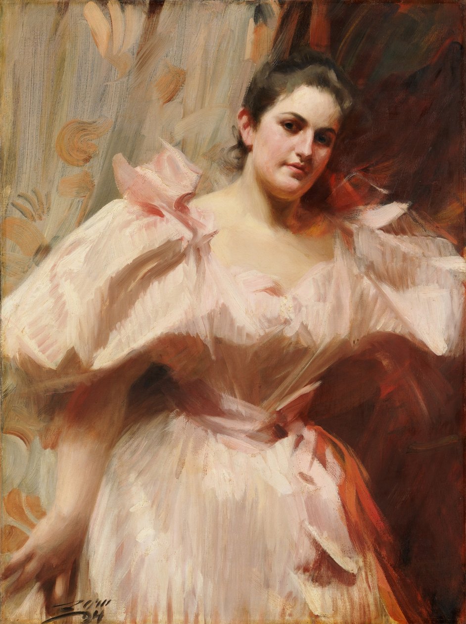 Portræt af Frieda Schiff af Anders Leonard Zorn