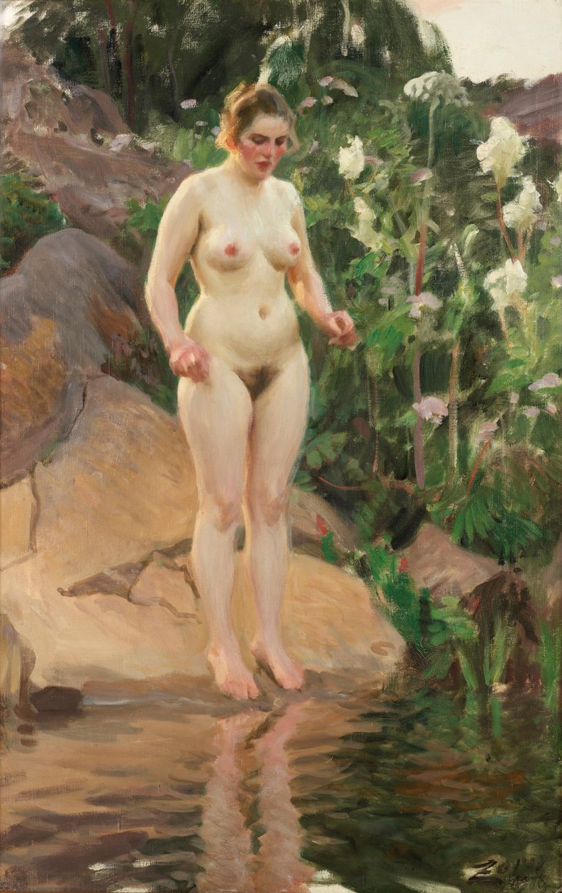 Skærgårdsblomster af Anders Leonard Zorn