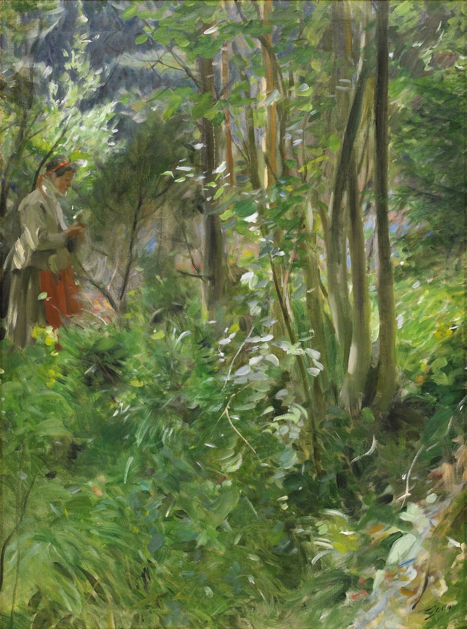 Sol i skoven af Anders Leonard Zorn