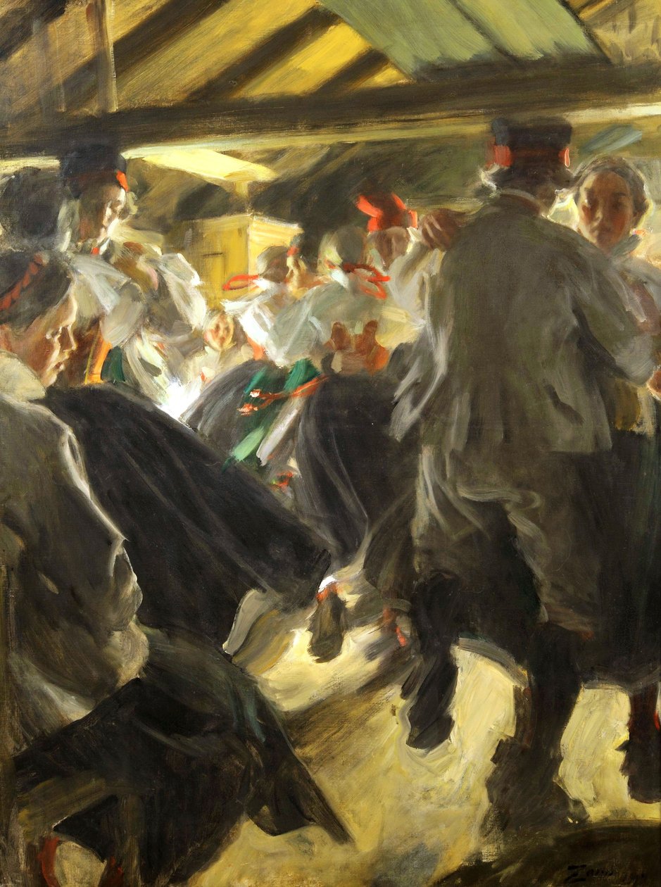 Dans i Gopsmorkate af Anders Leonard Zorn