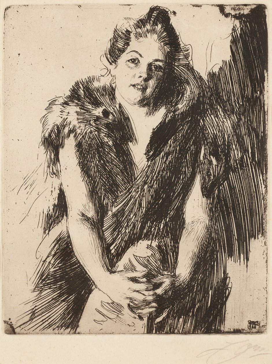Maja von Heijne af Anders Leonard Zorn